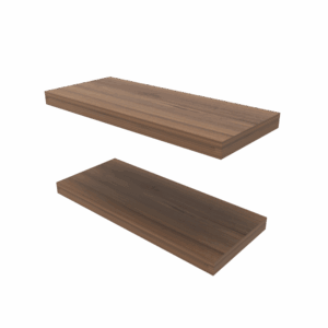 Repisa Flotante 3X80X25 RTA Café Espresso X2 Und ZF