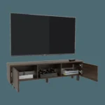 Repisa de Tv Glen Multifuncional 26X125X29 RTA Nogal Europeo