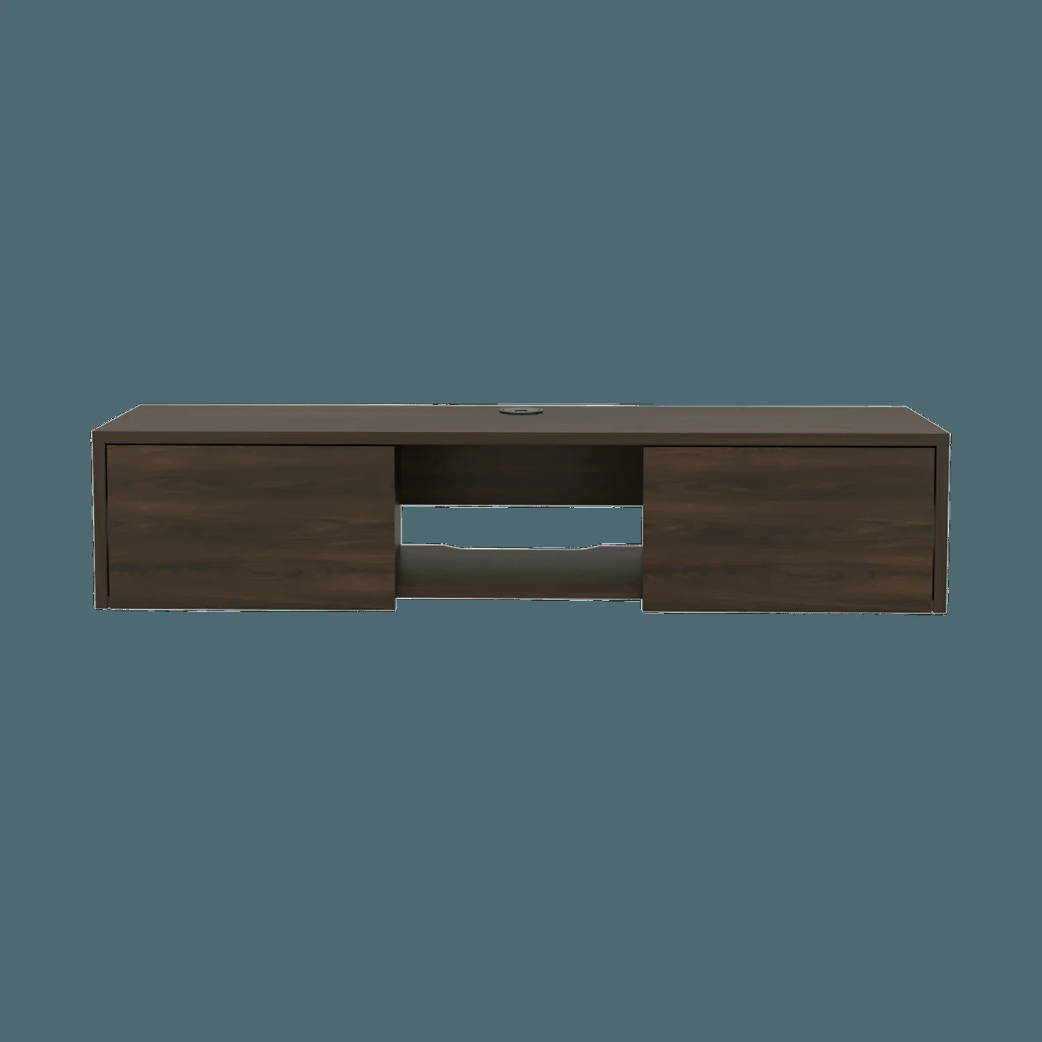 Repisa de Tv Glen Multifuncional 26X125X29 RTA Nogal Europeo - Imagen 7