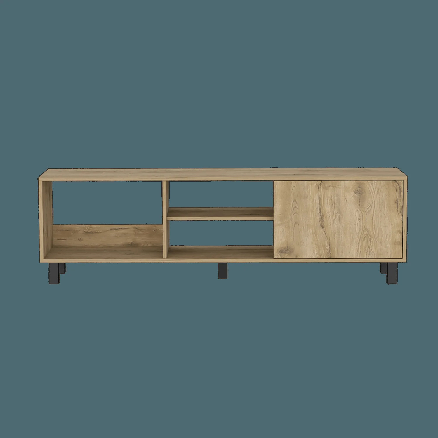 Rack para TV 70'' Tunez Plus Finlandek Macadamia - Imagen 3