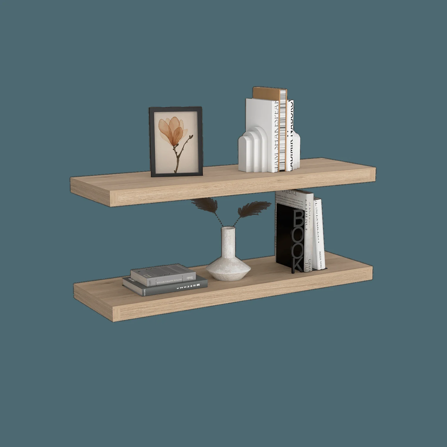 Repisa Flotante 3X80X24 RTA Rovere ZF - Imagen 1