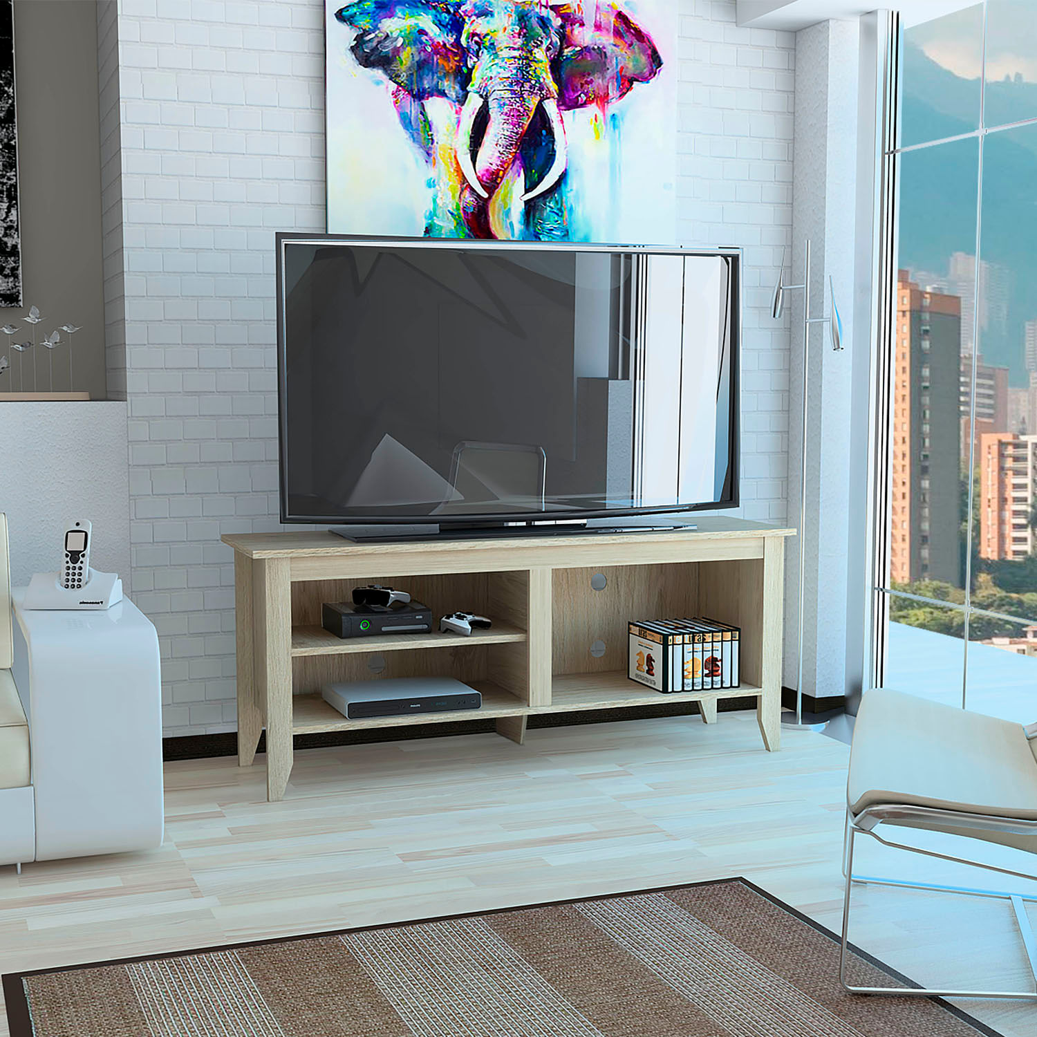 Rack para TV Essential Lite RTA Rovere - Imagen 2