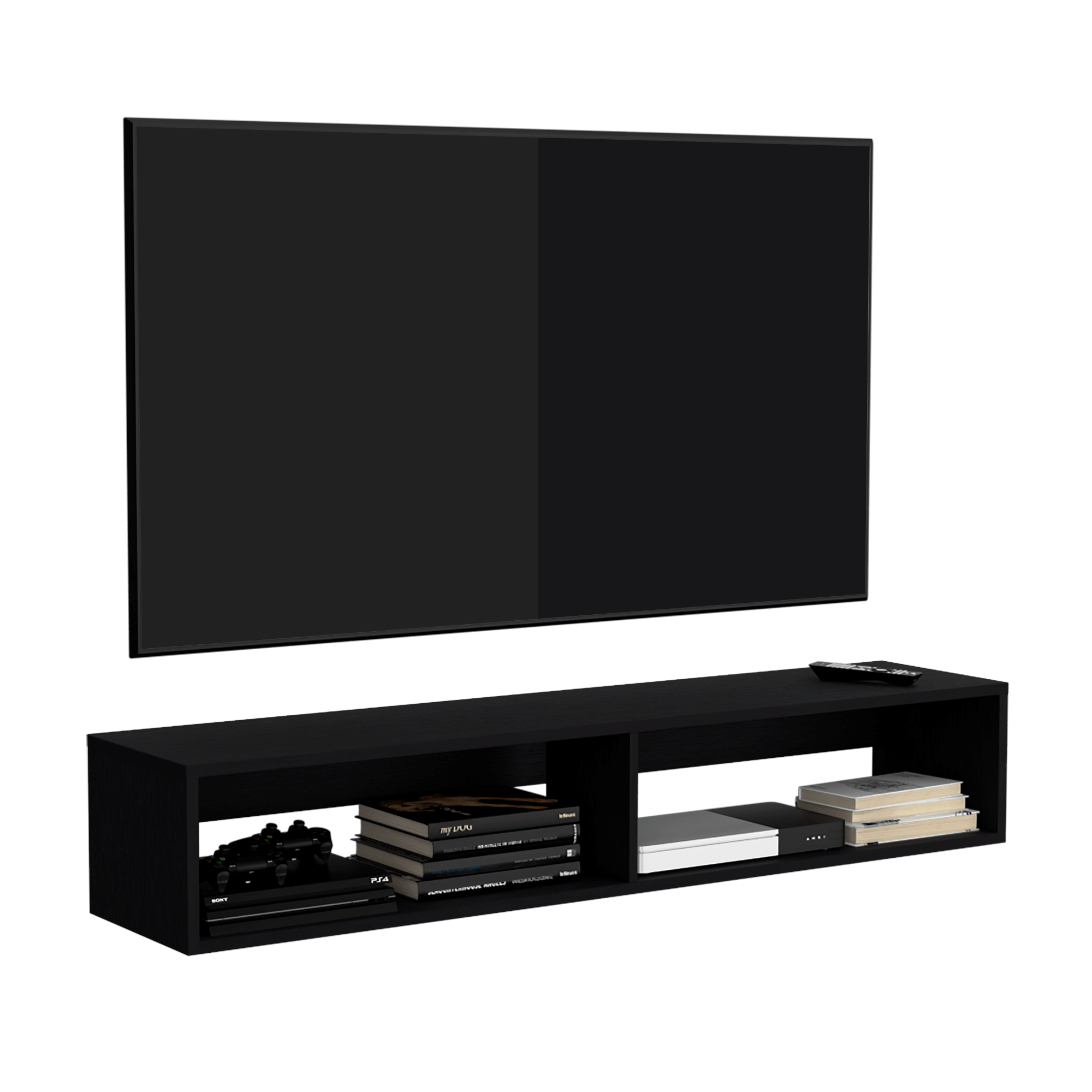 Rack TV 65'' Flotante 26X150 RTA Wengue - Imagen 1