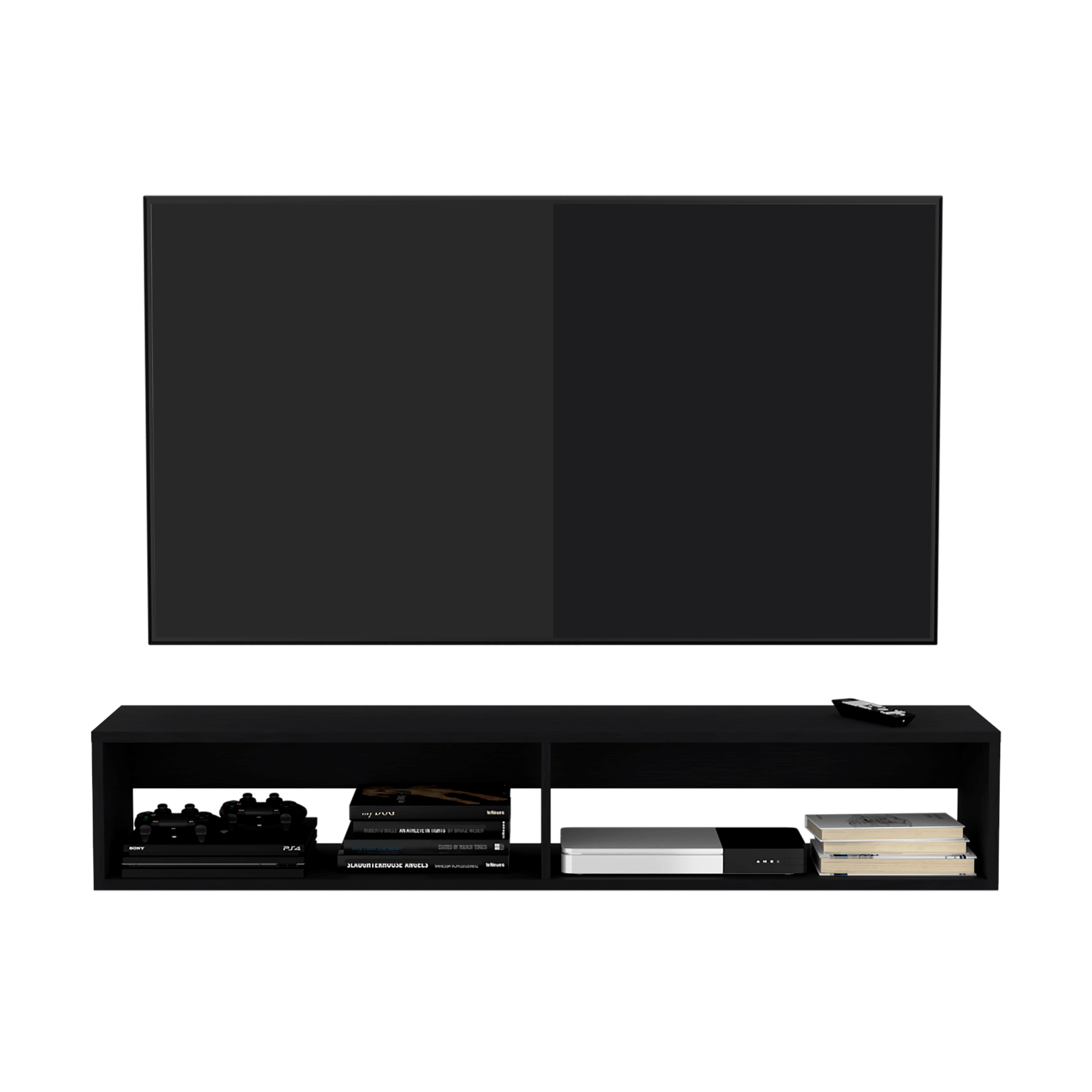 Rack TV 65'' Flotante 26X150 RTA Wengue - Imagen 5