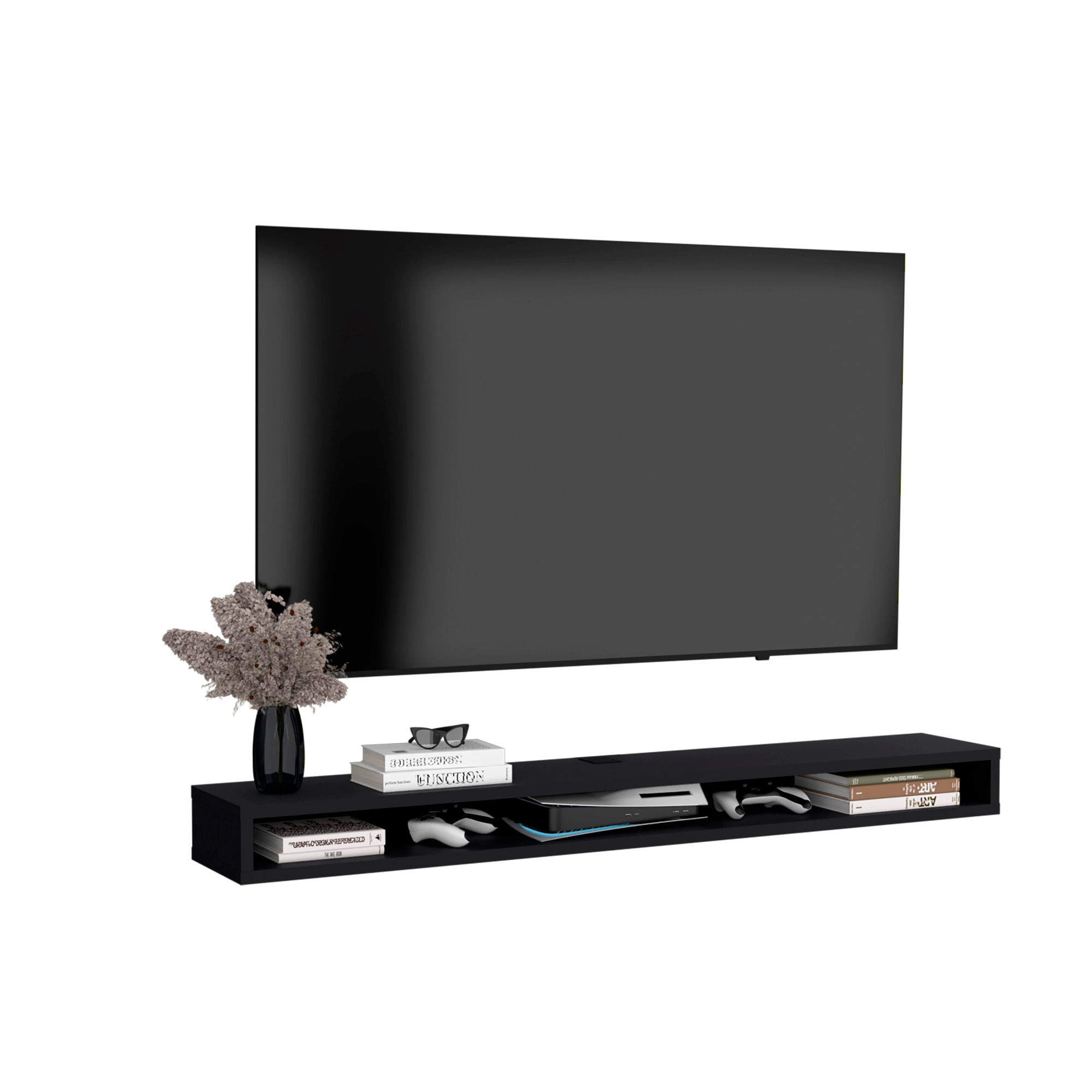 Rack para Tv Flotante Luft 15X180X29 RTA Wengue - Imagen 5