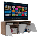 Rack Tv Fraktal Miel