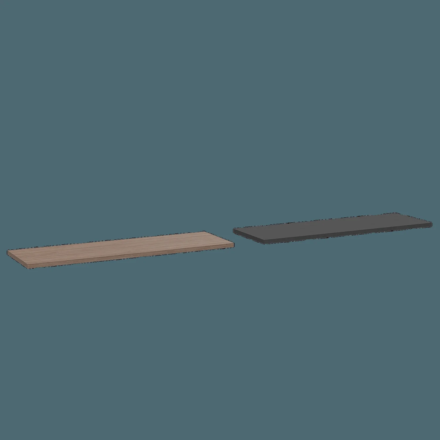 Repisa Wall Z 160X25 Vassel RTA Meiel Plomo - Imagen 5