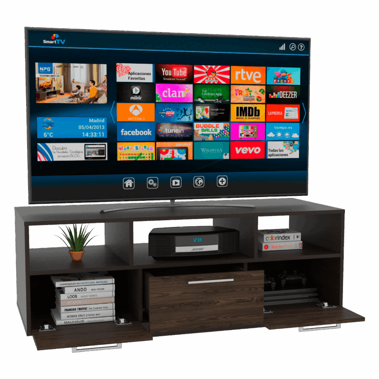Rack para TV 58'' Wema RTA Wengue Milan