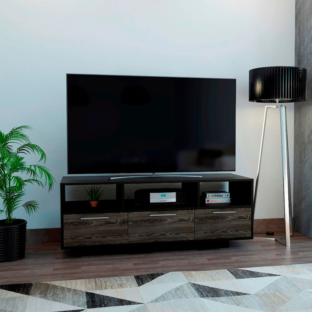 Rack para TV 58'' Wema RTA Wengue Milan - Imagen 3