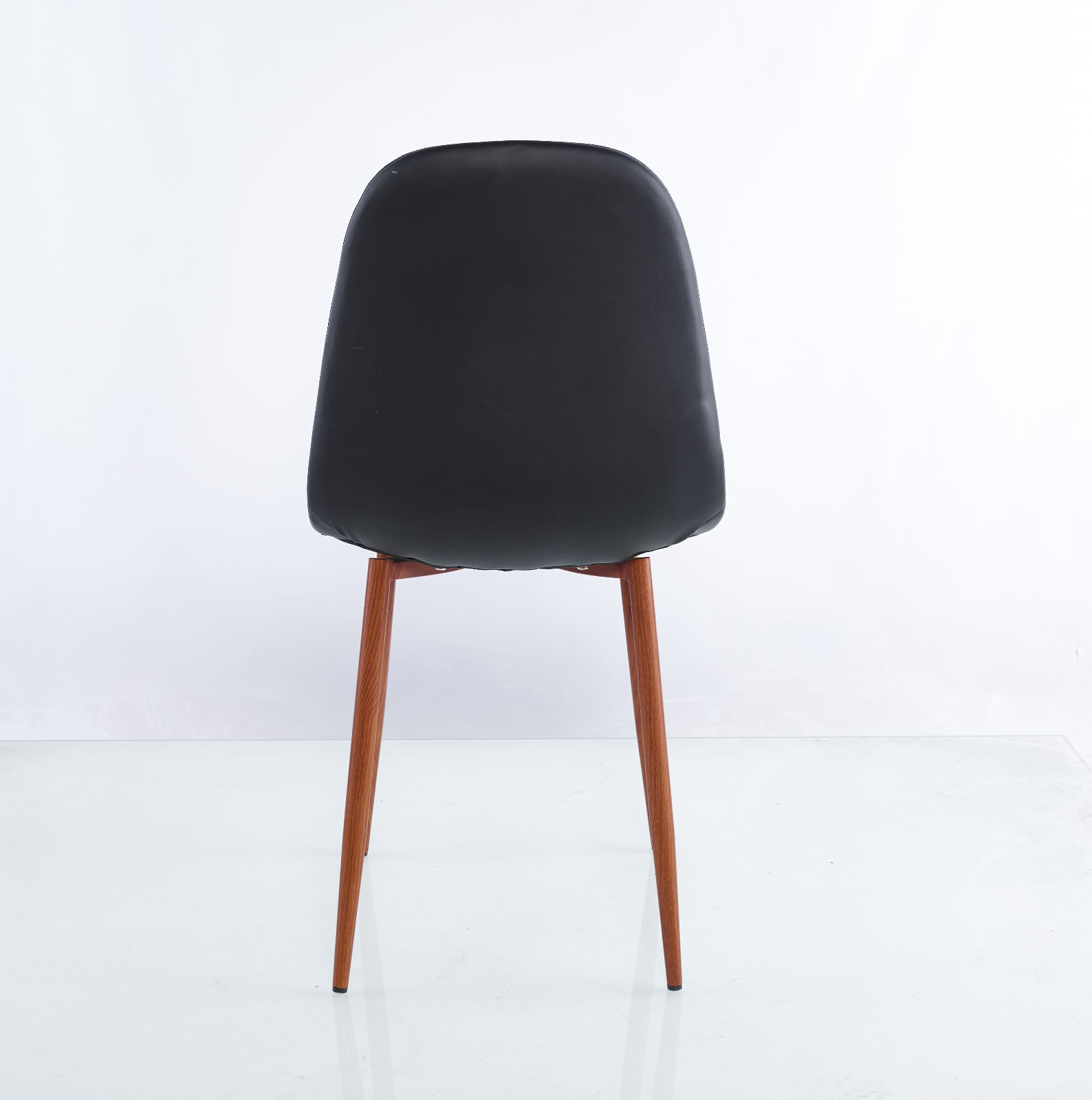 Silla Concept Negra/Café SET X 4 unidades - Imagen 3
