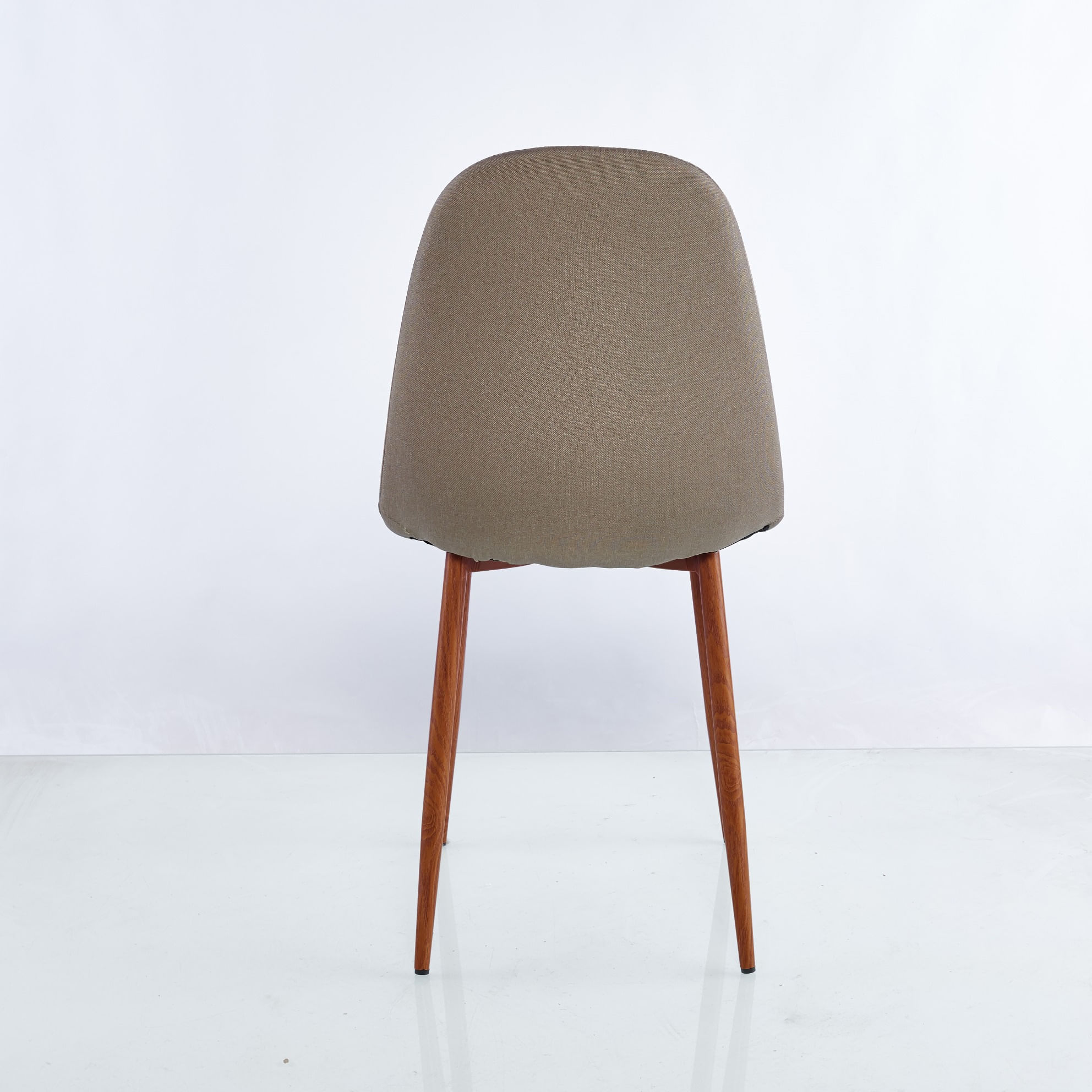 Set X2 Silla Concept - BM-DC001 85x44x50 Café Claro/Oscuro - Imagen 3