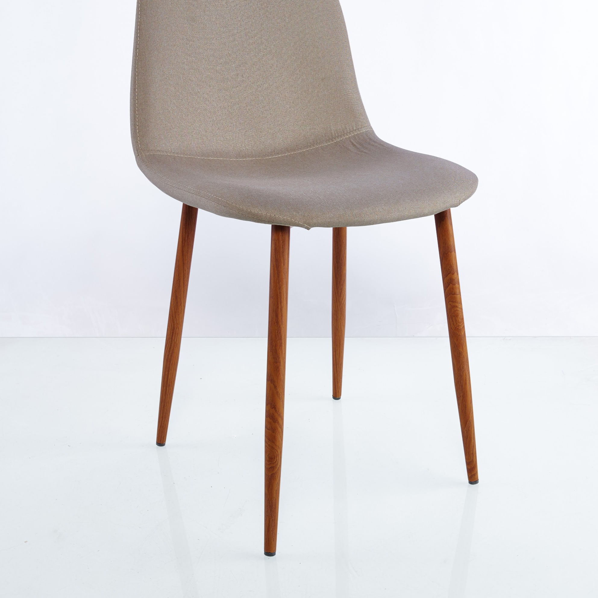 Set X2 Silla Concept - BM-DC001 85x44x50 Café Claro/Oscuro - Imagen 5