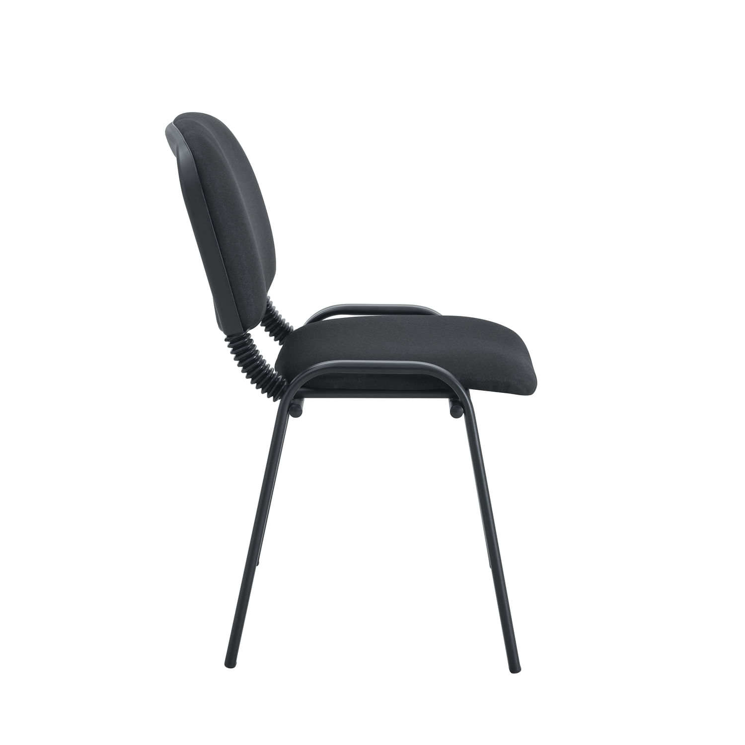 Set X5 Silla Interlocutura Sin Brazo Paño BM-1122 77X54X59 RTA Negro - Imagen 3