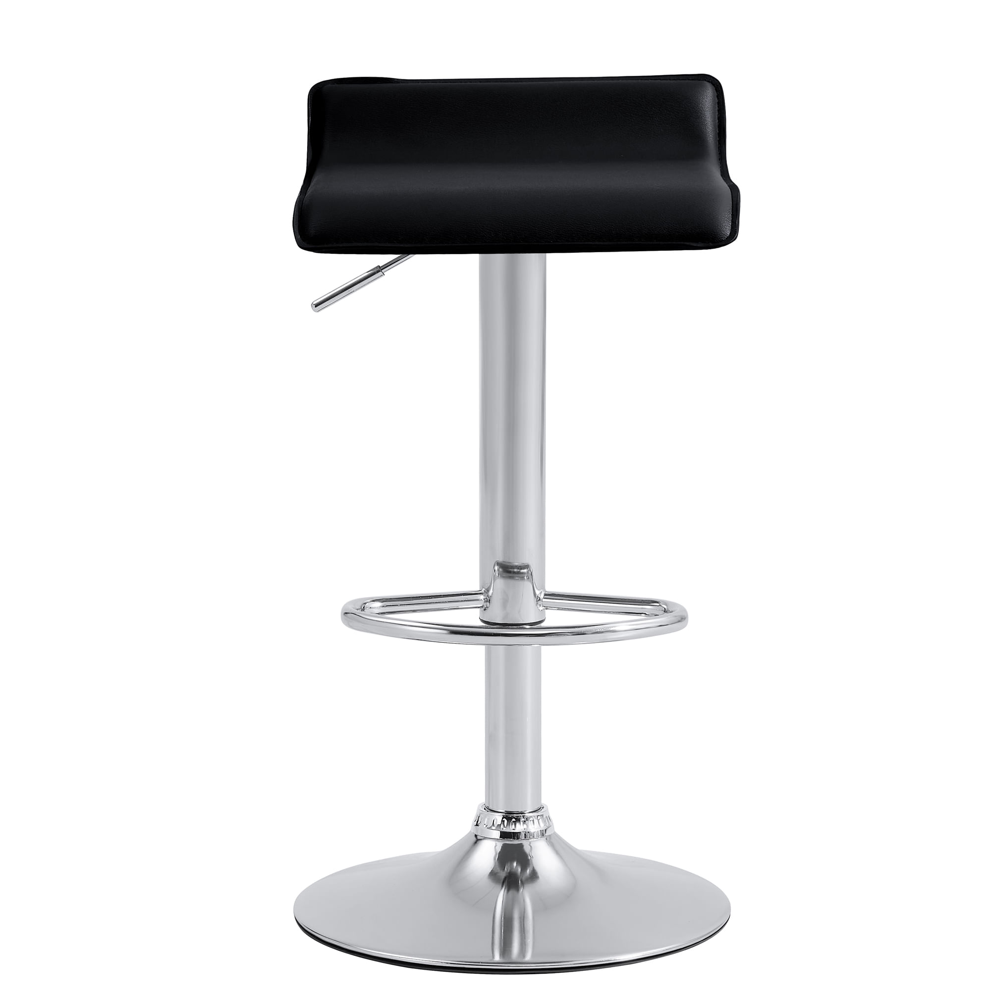 Set X2 Silla De Bar BMJ-08 Recife 85 X 39 Negra - Imagen 1
