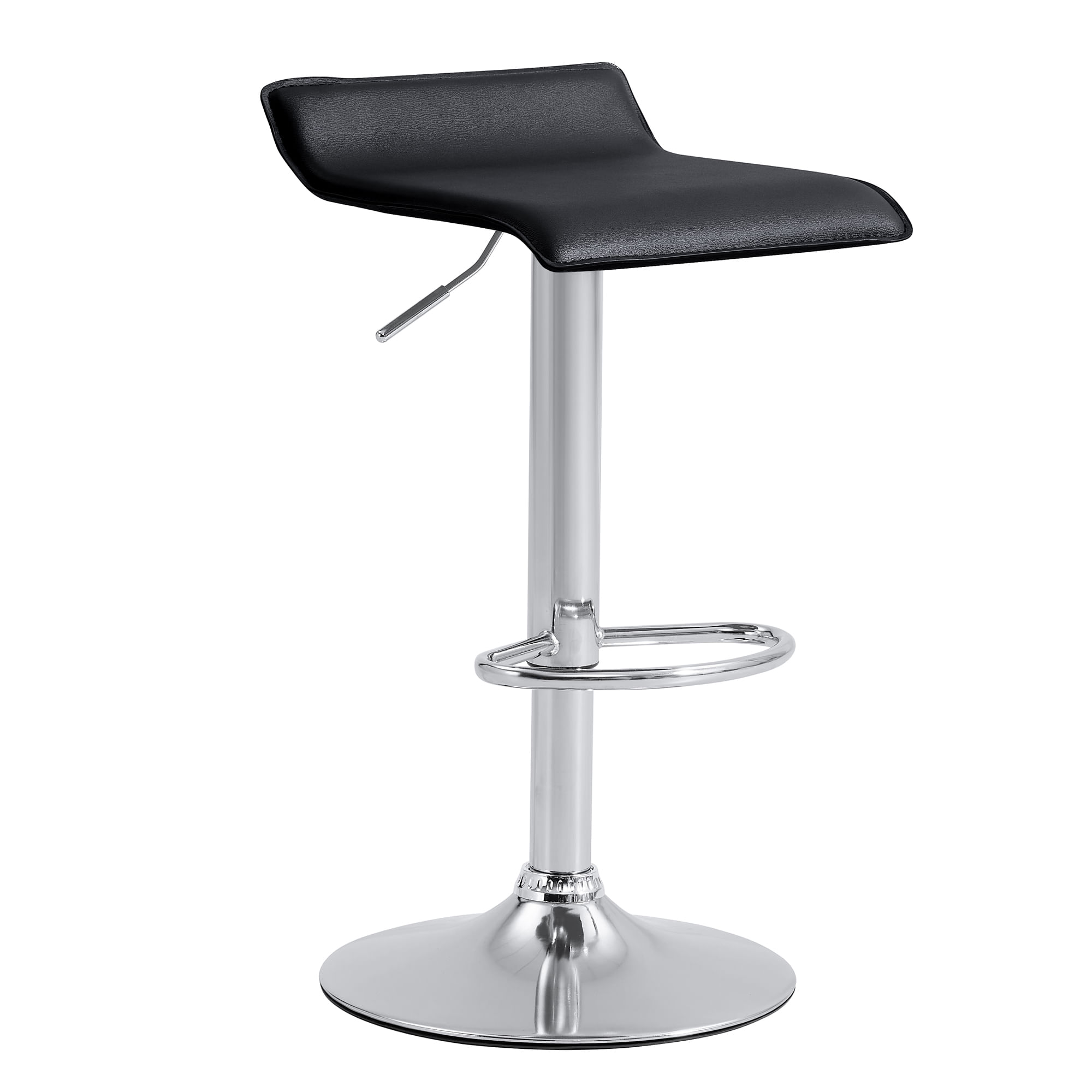 Set X2 Silla De Bar BMJ-08 Recife 85 X 39 Negra - Imagen 2