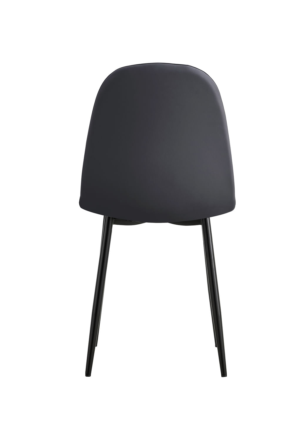 Set X2 Silla Comedor Jocob - BM-DC002 87X44X52 RTA Gris + Patas Negras - Imagen 4