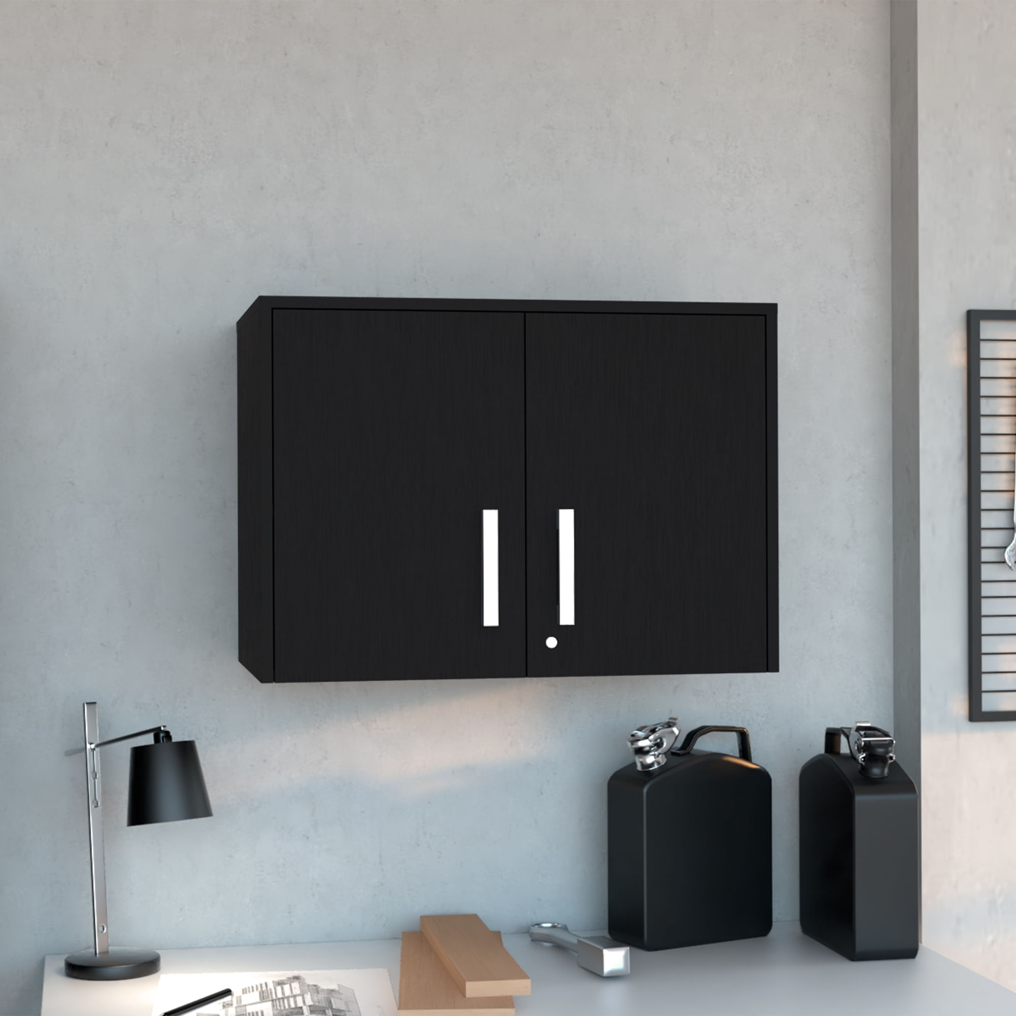 Gabinete Basico de Pared 50X70 RTA Wengue ZF - Imagen 3