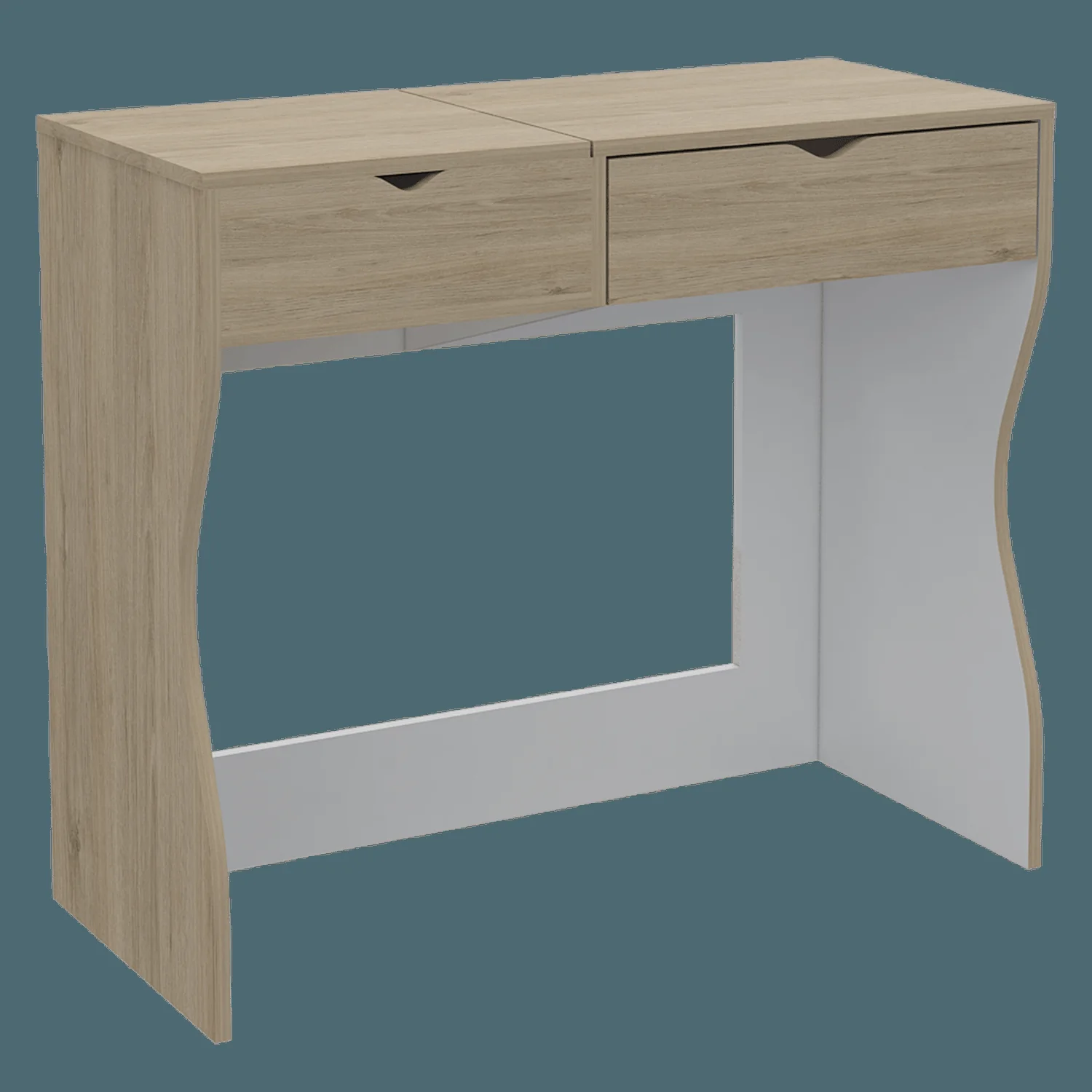 Mueble de Tocador Perla 90 RTA Rovere + Blanco - Imagen 3