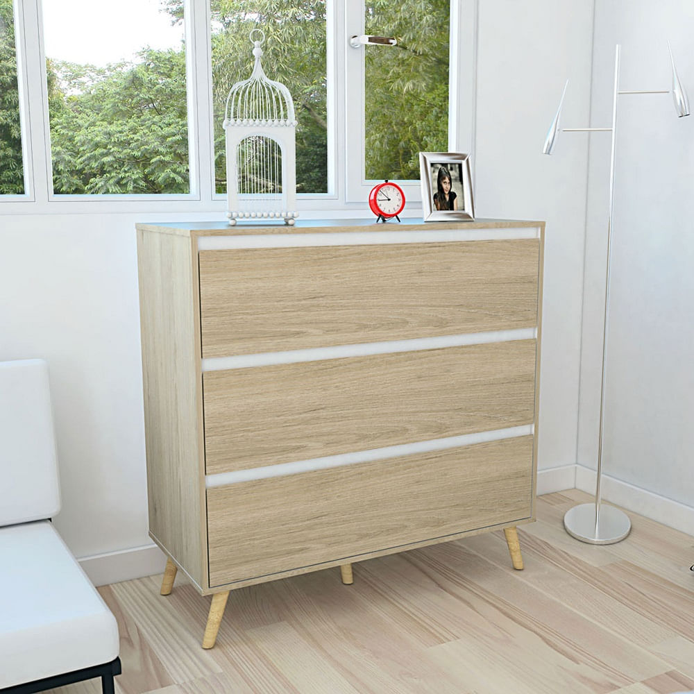 Comoda Benett RTA Rovere Blanco - Imagen 2