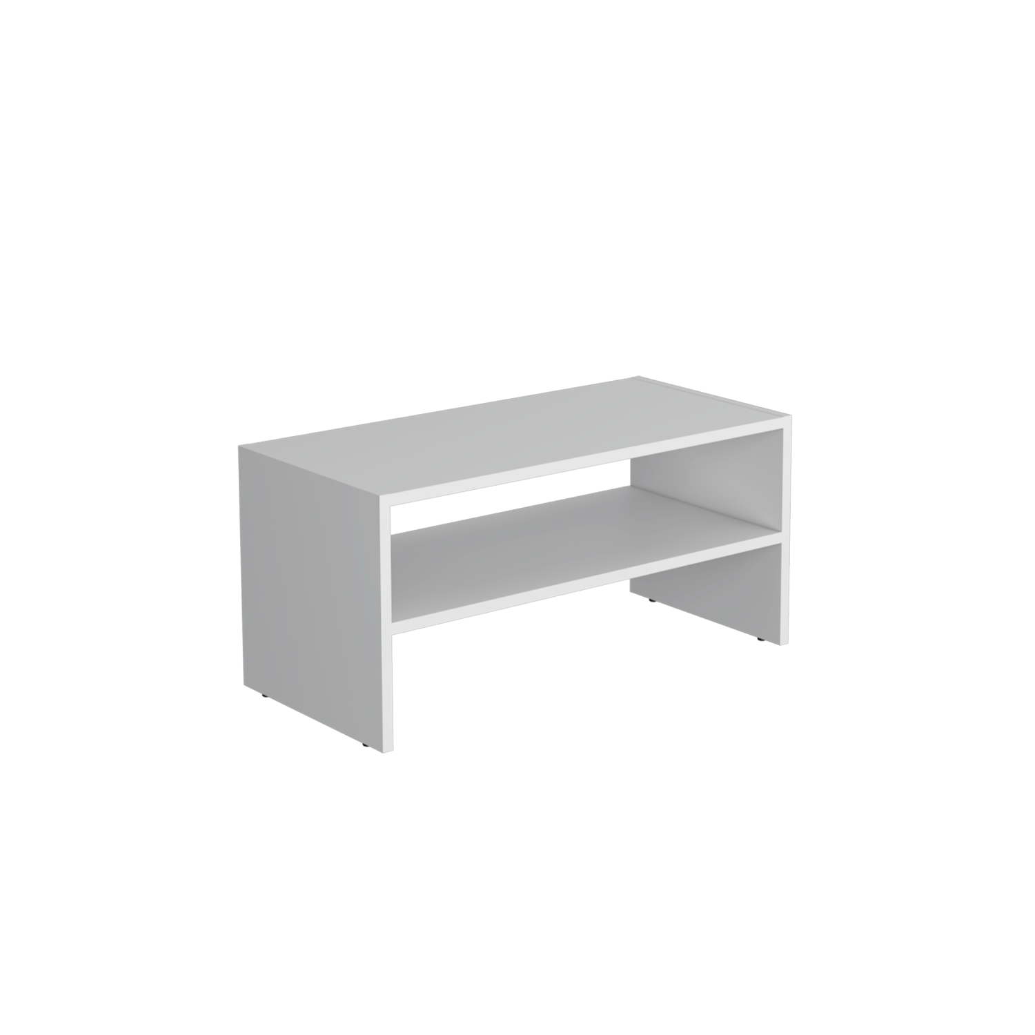 Zapatero Apilable Basico Silpa 35X72X34 RTA Blanco Mqz - Imagen 4