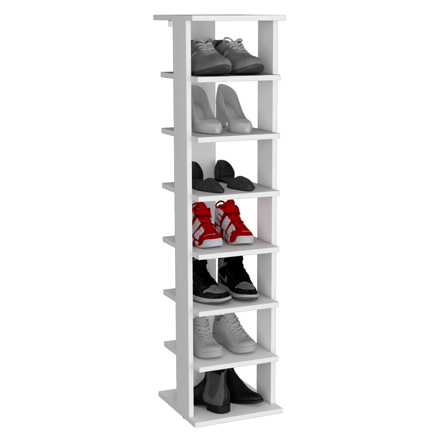 Zapatero Alto Basico Odesto 1223X30 RTA Blanco ZF - Imagen 1