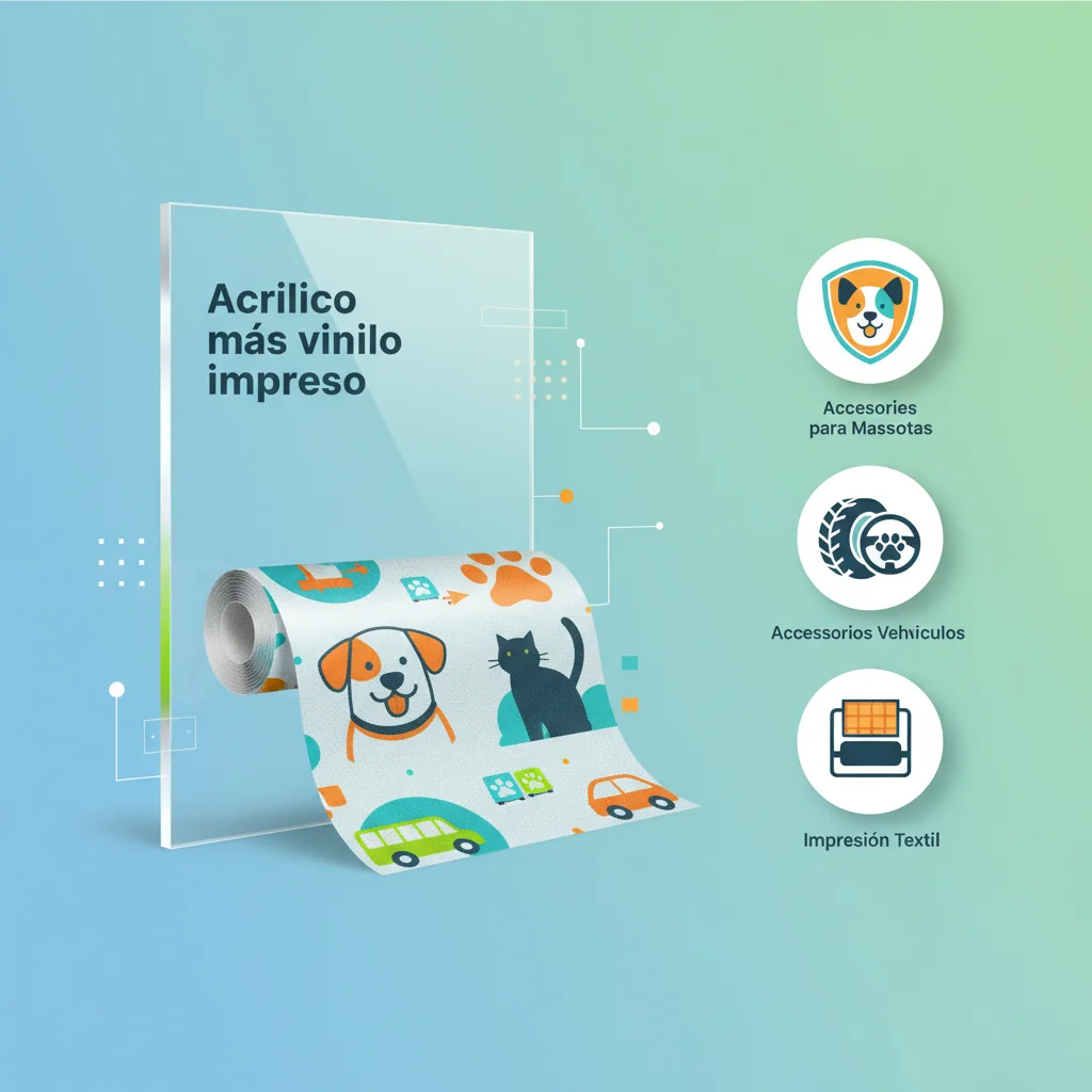 acrilico mas vinilo impreso n/d beneficios