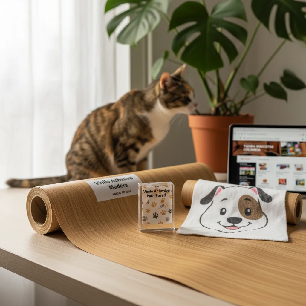 adhesivo se puede imprimir sobre vinilo n/d — alimento natural para mascotas en Colombia