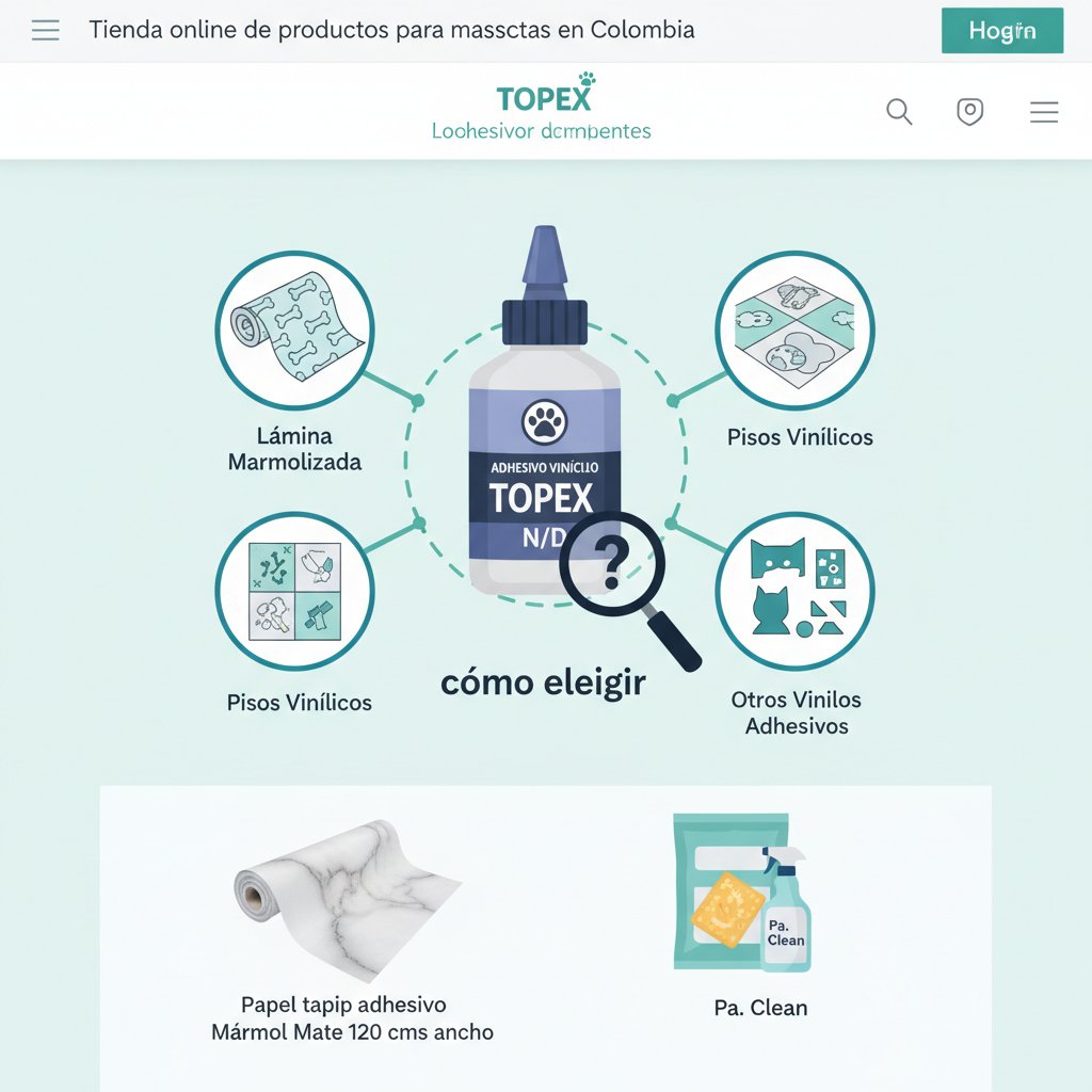adhesivo vinilico topex n/d cómo elegir