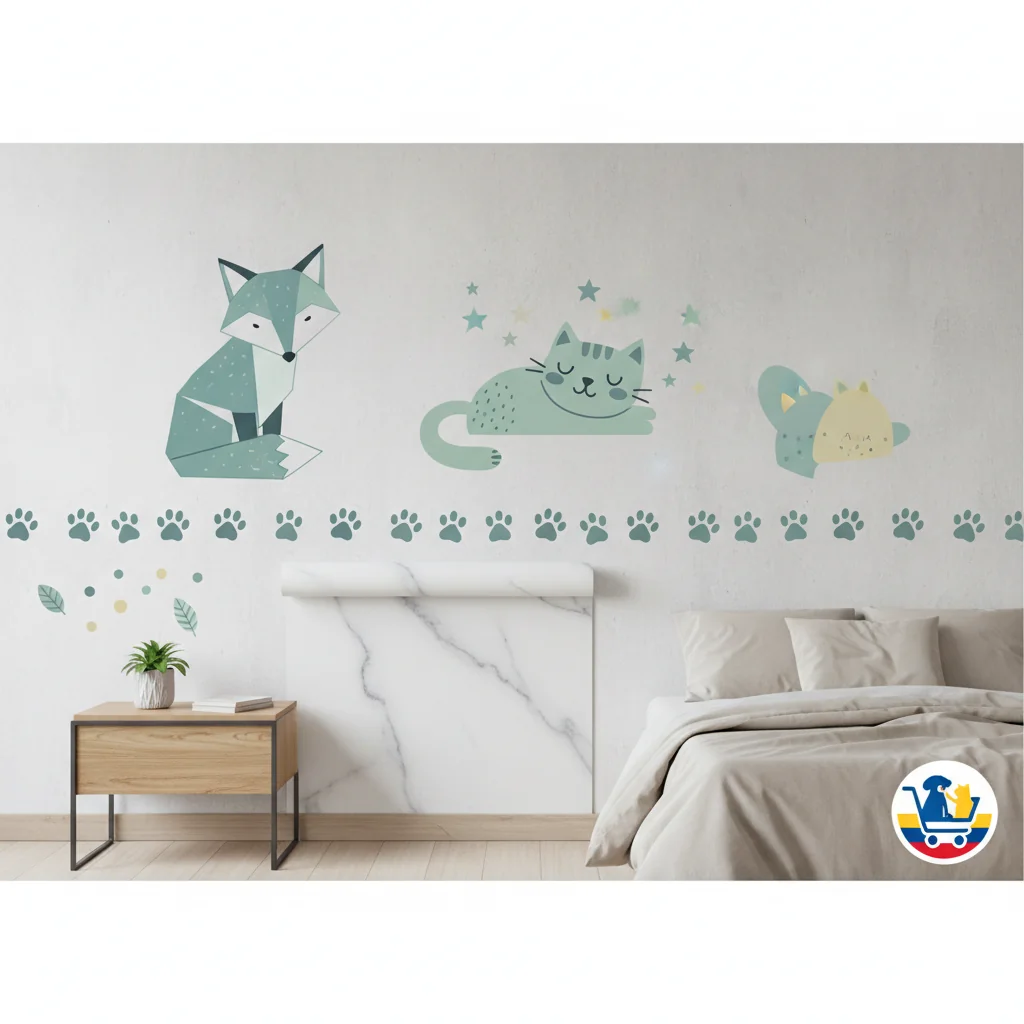 adhesivos alcoba decoracion de paredes con vinilos n/d cómo elegir