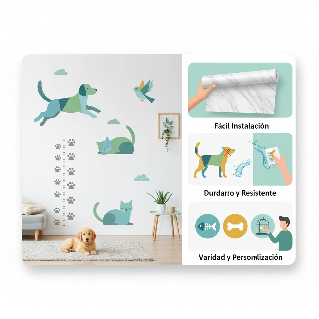 adhesivos decoracion de paredes con vinilos n/d beneficios