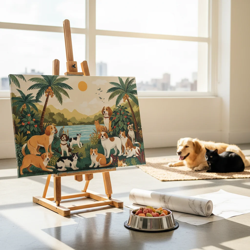 alta impresion vinilo adeshivo retablo n/d — alimento natural para mascotas en Colombia