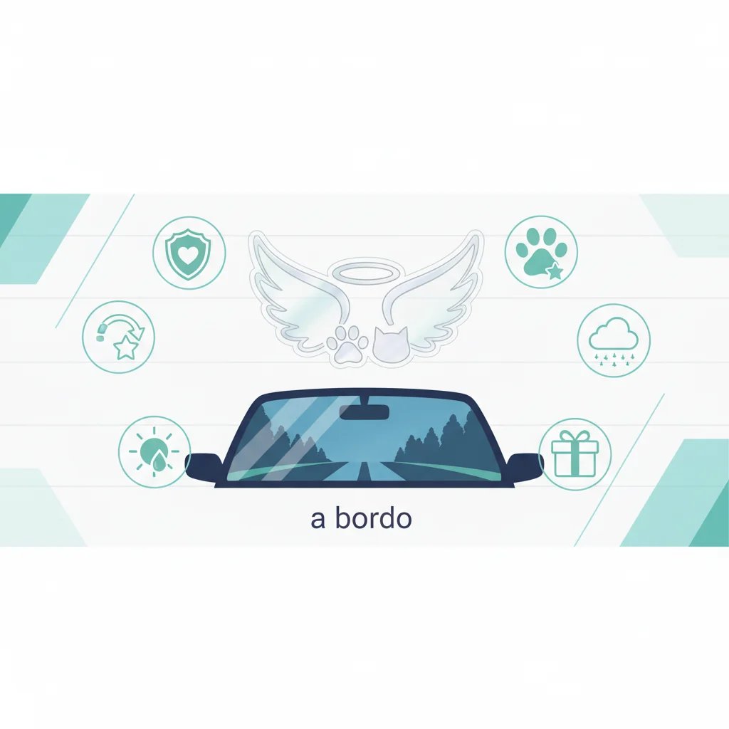 angel a bordo vinilo para carro n/d beneficios
