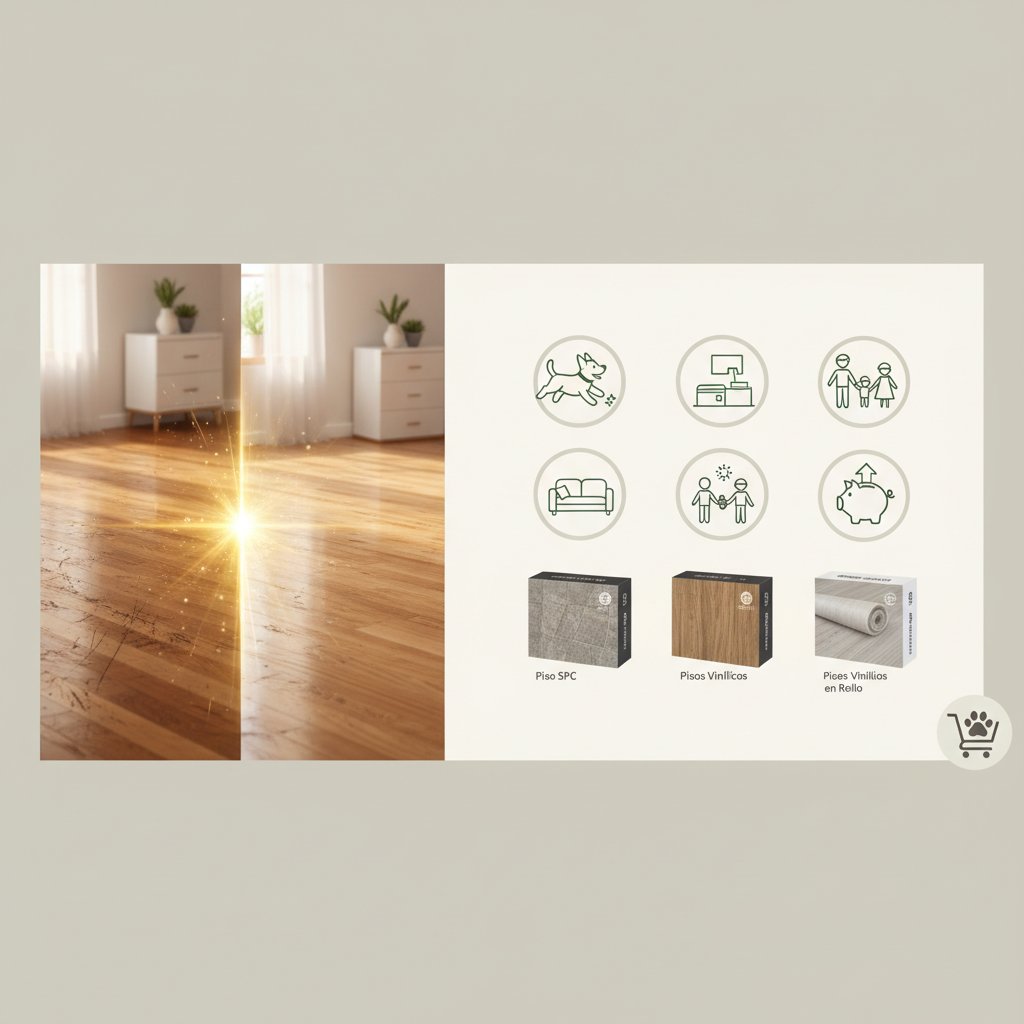 arreglar piso de madera beneficios