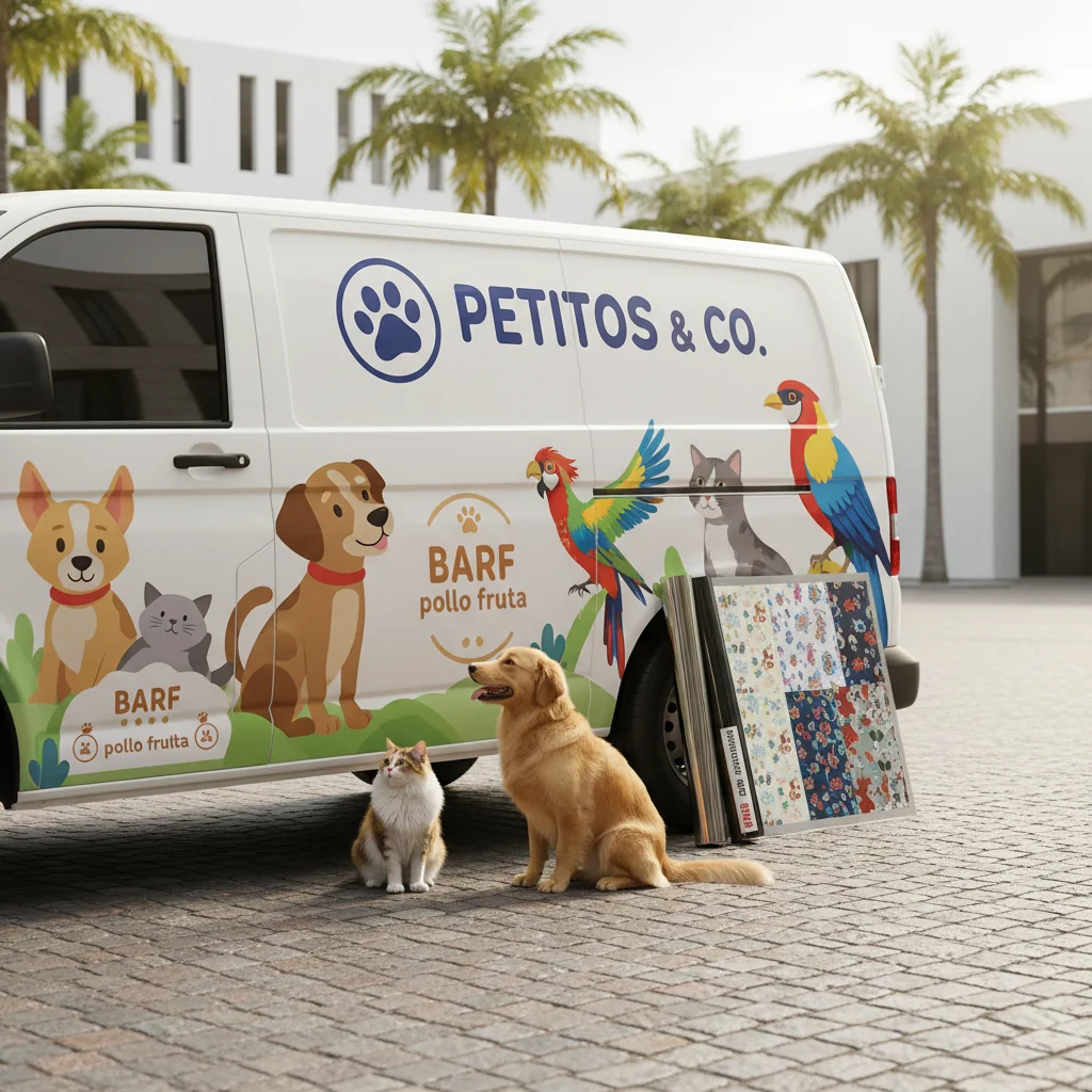 autos con vinilos publicidad hd n/d — alimento natural para mascotas en Colombia