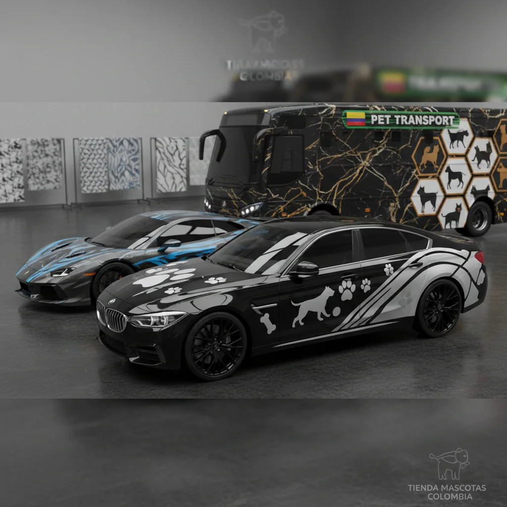 autos negros decorados con vinil n/d beneficios