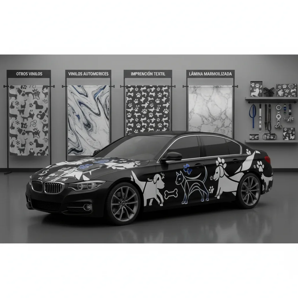 autos negros decorados con vinil n/d cómo elegir