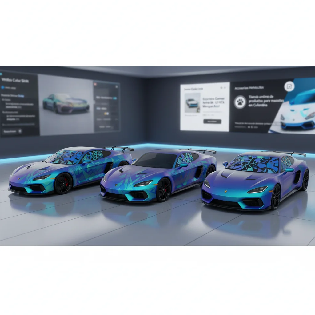 azul carros con vinilo en los bidrios n/d cómo elegir