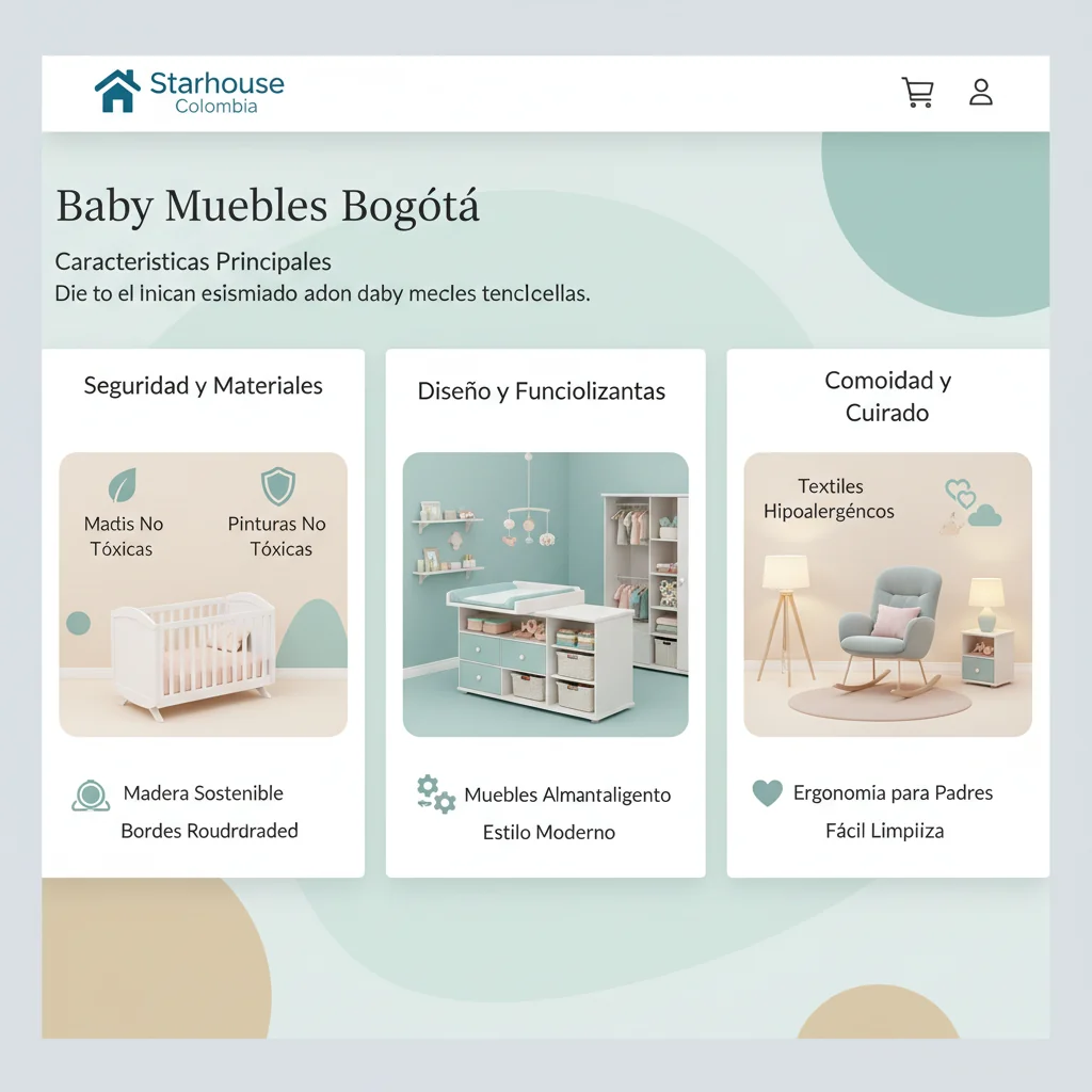 baby muebles bogotá características y ventajas