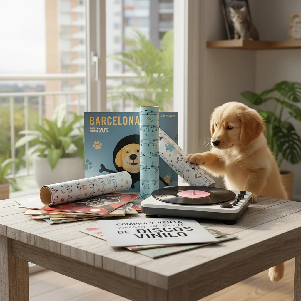 barcelona compra y venta de discos de vinilo en n/d — alimento natural para mascotas en Colombia