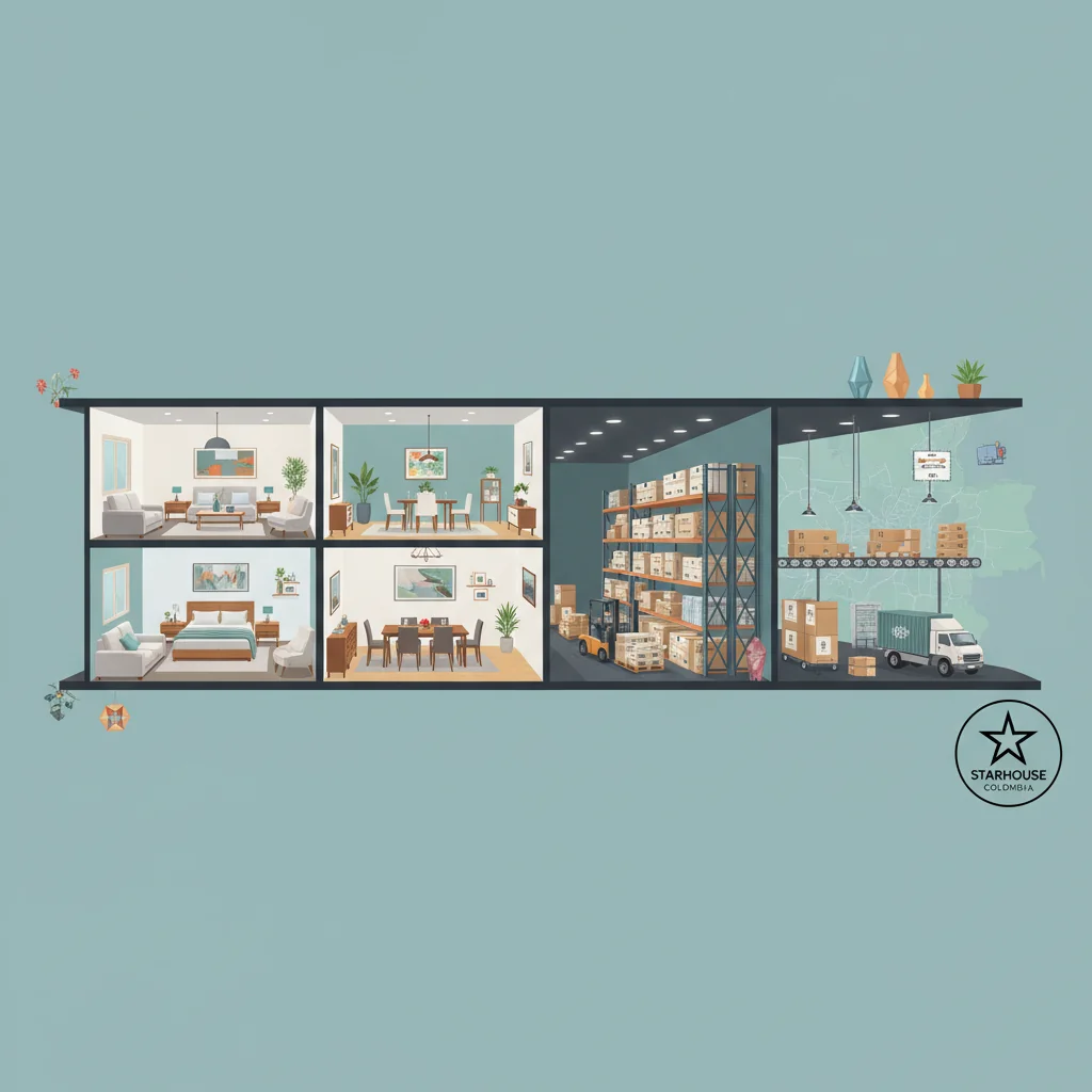 bodegas de muebles en bogotá características y ventajas