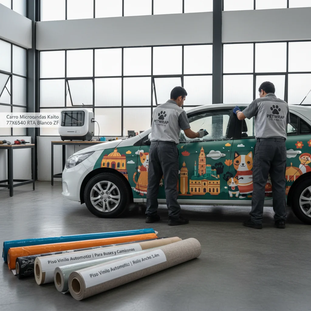 Envoltura de Vinilo para Carros en Bogotá: Protege y Personaliza tu Vehículo