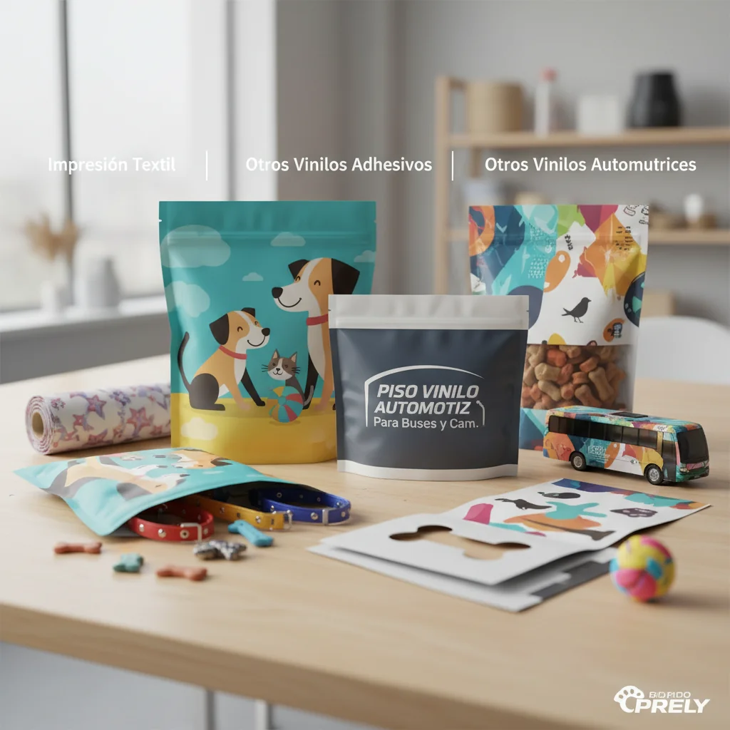 bolsa de embalaje vinilo impresas n/d beneficios