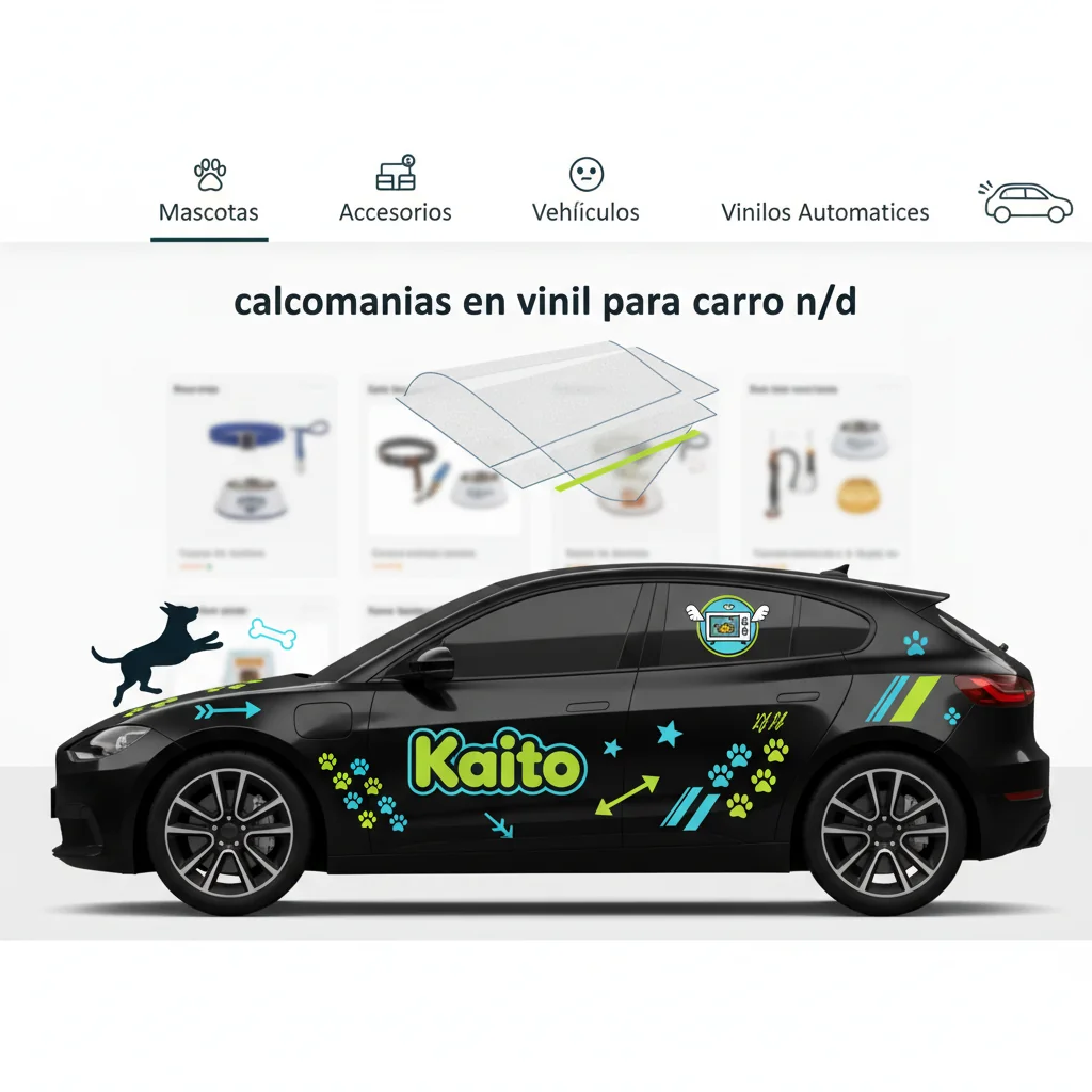 calcomanias en vinil para carro n/d cómo elegir