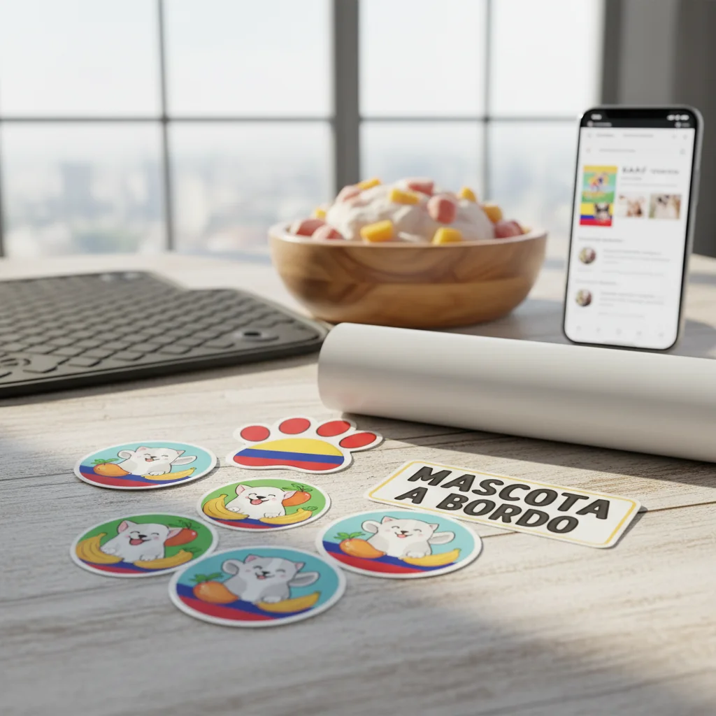 Calcomanías y Stickers en Vinil: La Solución Versátil para tu Proyecto en Colombia