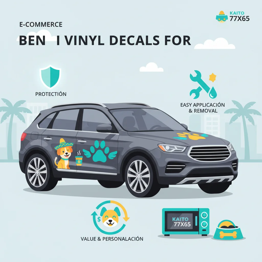 calcomanias vinil para carro n/d beneficios