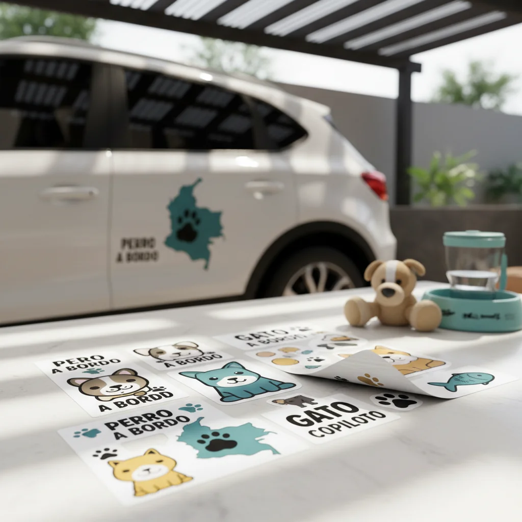 calcomanias vinil para carro n/d — alimento natural para mascotas en Colombia