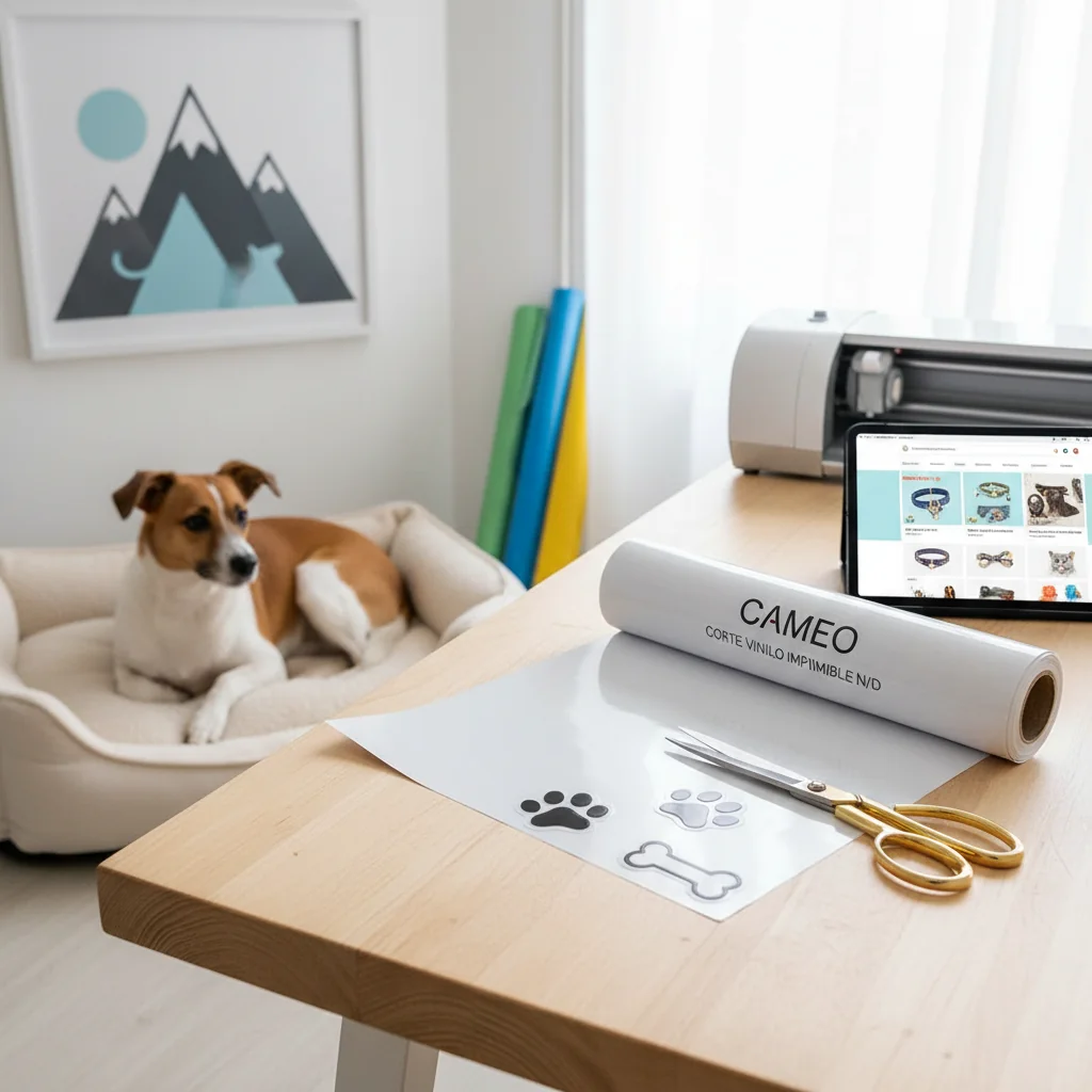 cameo corte vinilo imprimible n/d — alimento natural para mascotas en Colombia