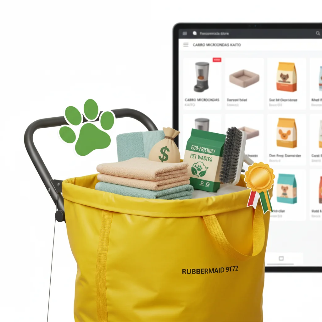 carro 9t72 rubbermaid bolsa repuesto vinilo amarilla para n/d beneficios