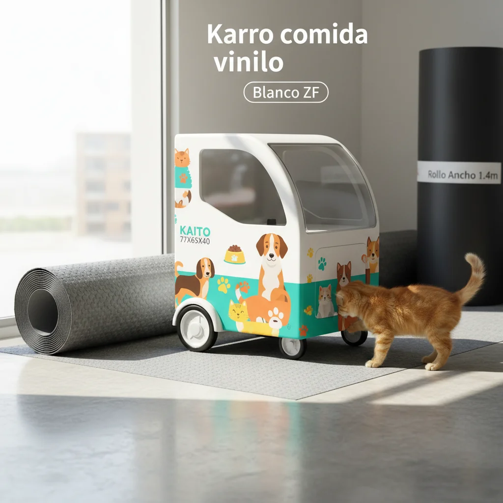 carro comida vinilo n/d — alimento natural para mascotas en Colombia