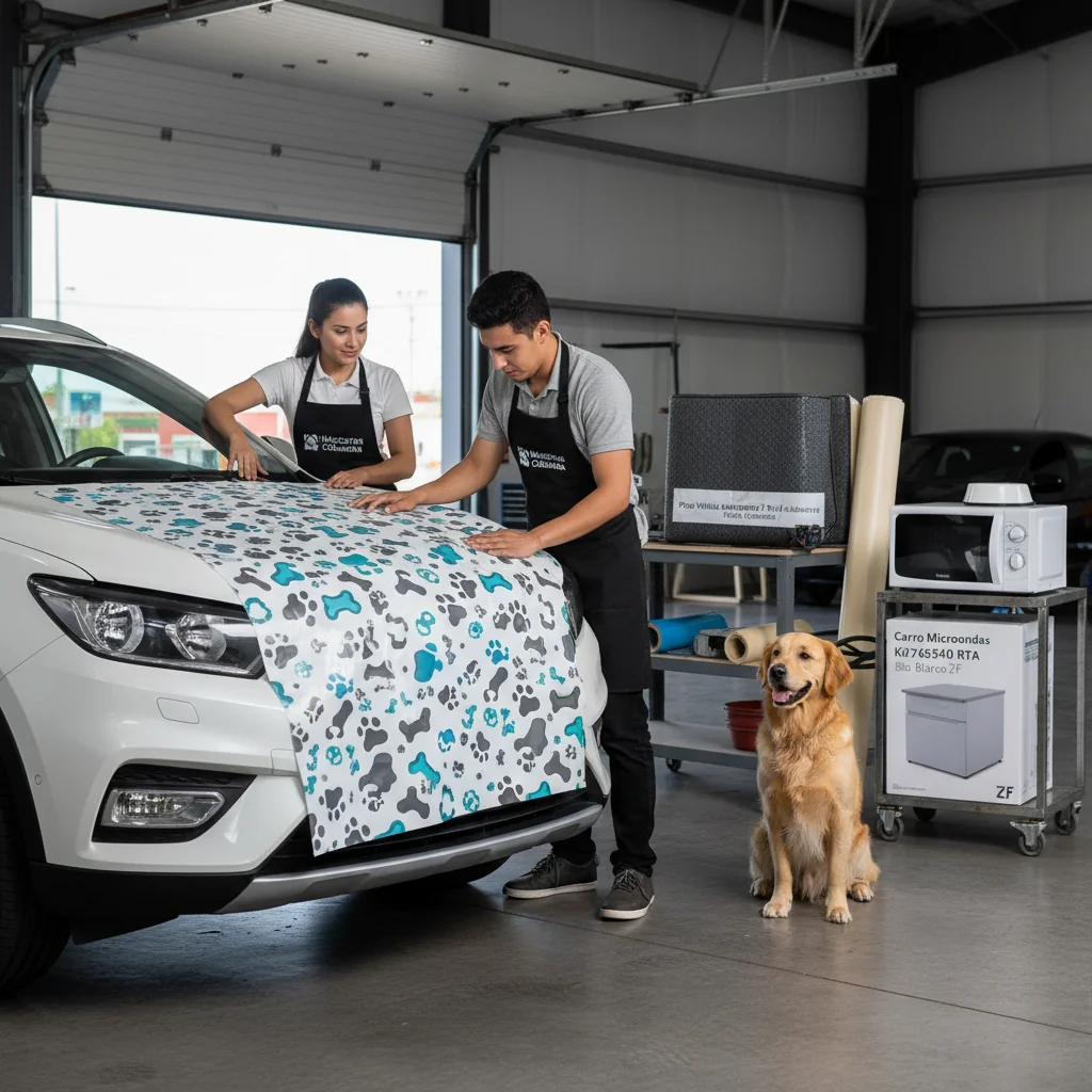 carro cuanto cuesta ponerle vinil a un — alimento natural para mascotas en Colombia